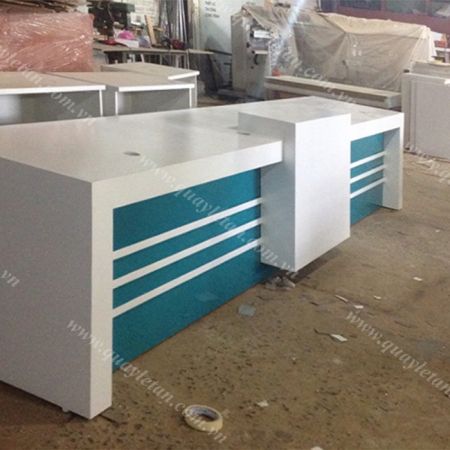 Quầy Lễ Tân Thấp Sơn QLTT S19